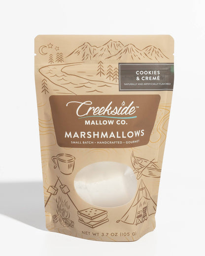 Creekside Mallow Co. - Small Marshmallow Bags - 6 Count: Vanilla
