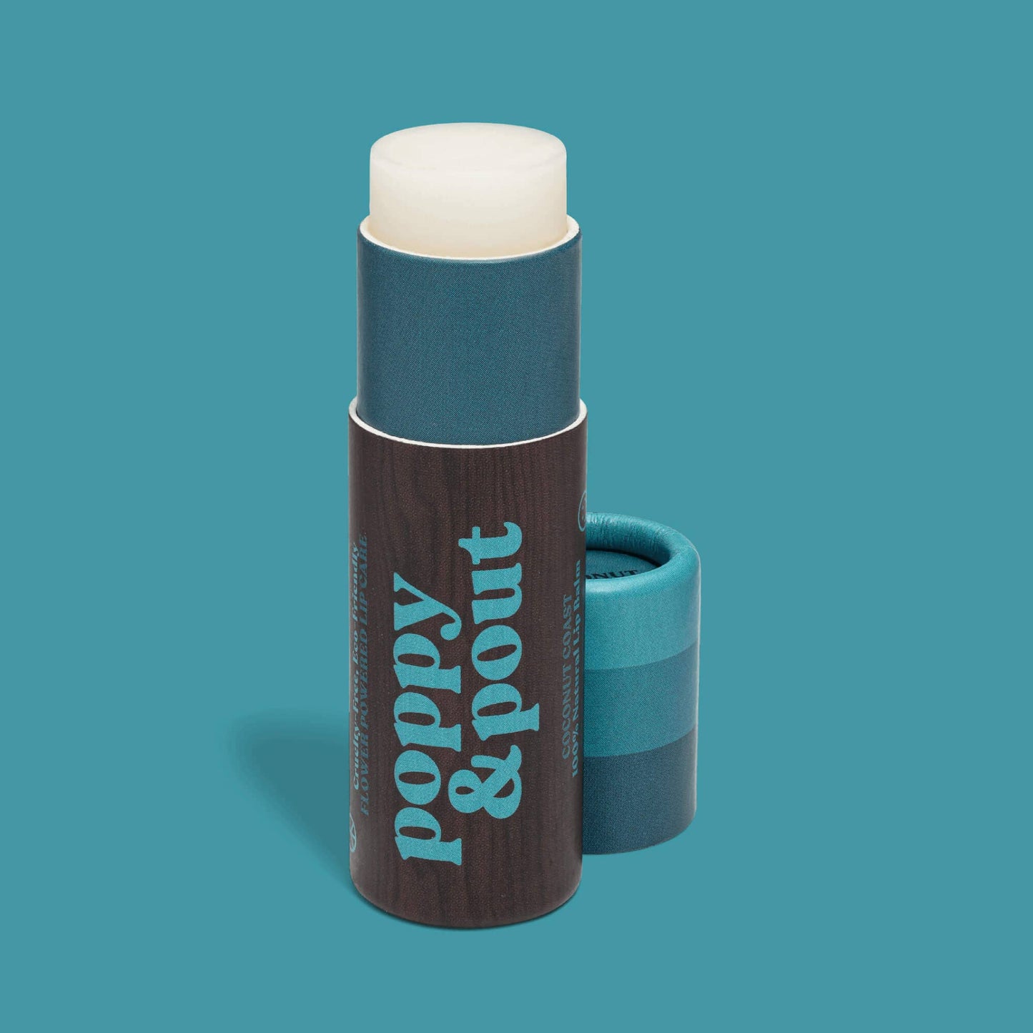 Poppy & Pout - Lip Balm, Retro Surf, Coconut Coast