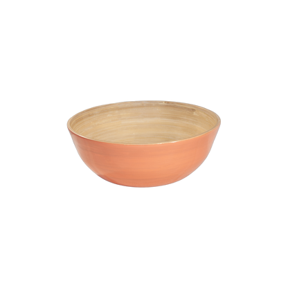 Bamboo Salad Bowl: White