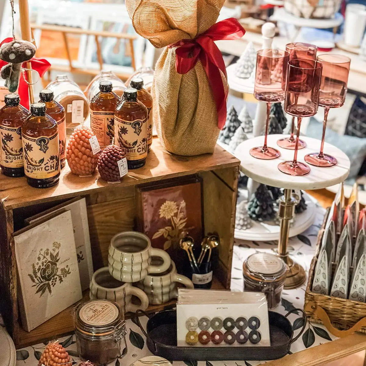 christmas shopping in camas, wa