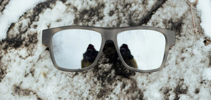 CAMP Cliff Sunglasses - Matte Perl Grey/Walnut