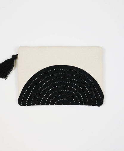 Anchal - Eclipse Pouch Clutch: Sand