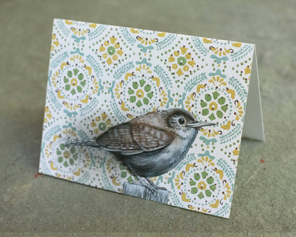 Emily Uchytil - House Wren   -  Note Card