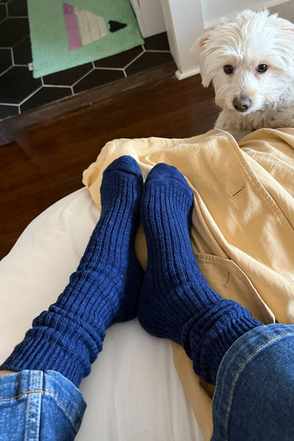 Cottage Socks: Flax