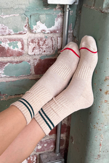 Boyfriend Socks: Clay