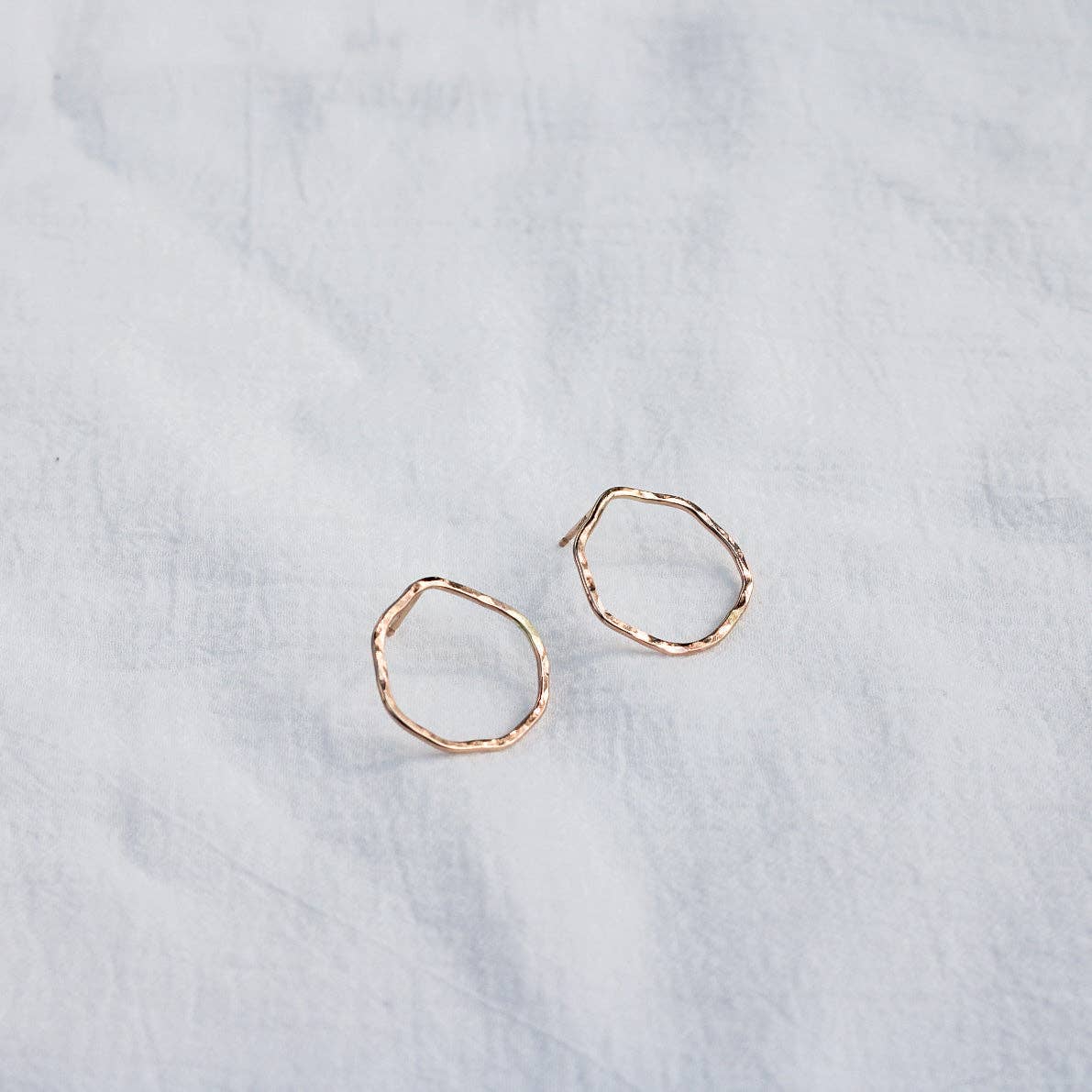 Organic Post Earrings