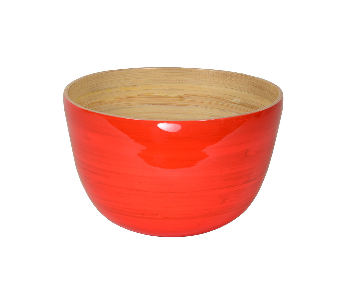 Bamboo Serving Bowl: Turquoise