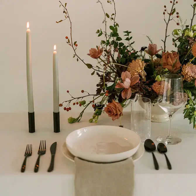 Eucalyptus Beeswax Dipped Taper Candles