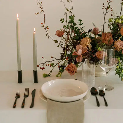 Eucalyptus Beeswax Dipped Taper Candles