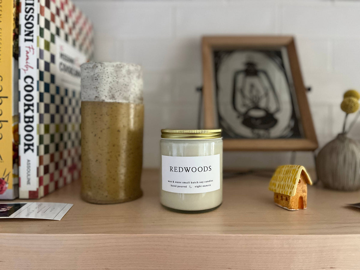 Redwoods Modern Candle