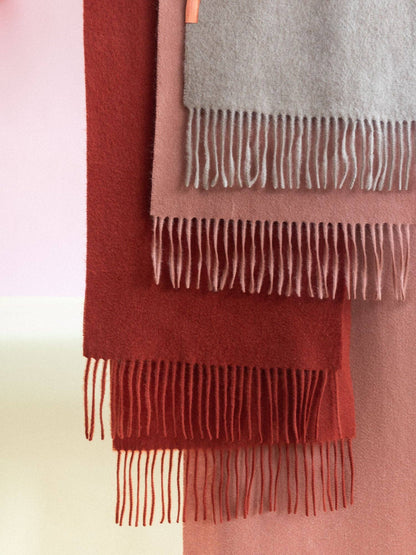 Lost Pattern NYC - Classic Cashmere Scarf - Dusty Rose: Dusty Rose