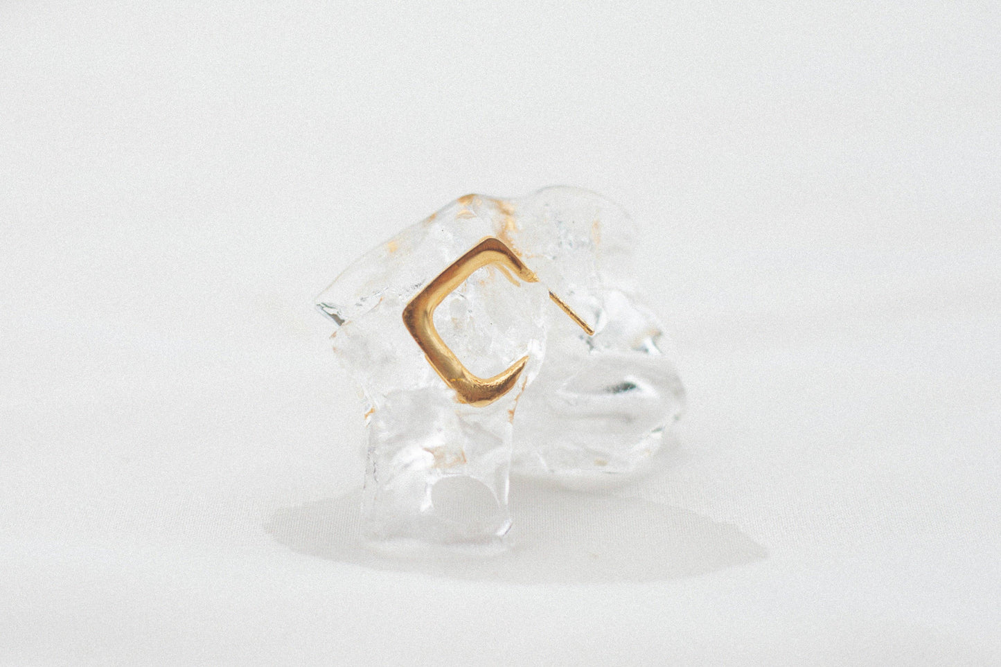 Terra Earrings: Sterling silver