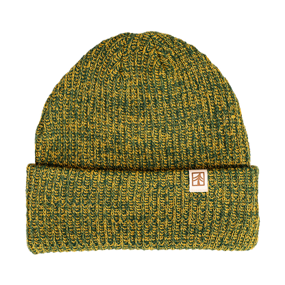 Rustek Collective - Rustek 100% Organic Cotton Beanie: Green