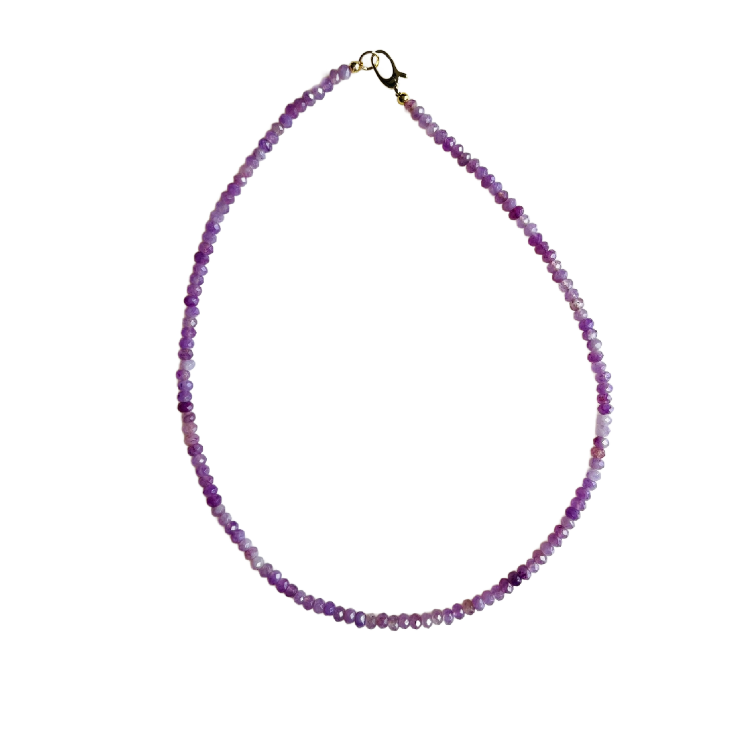 Market and King - Dainty Candy Gemstone Necklace: Turquoise