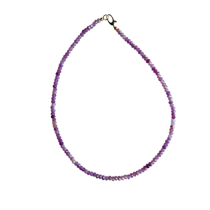 Market and King - Dainty Candy Gemstone Necklace: Turquoise