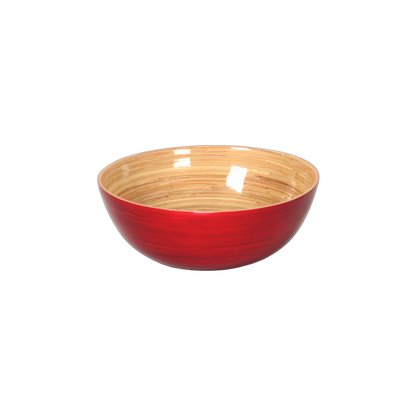 Bamboo Salad Bowl: White