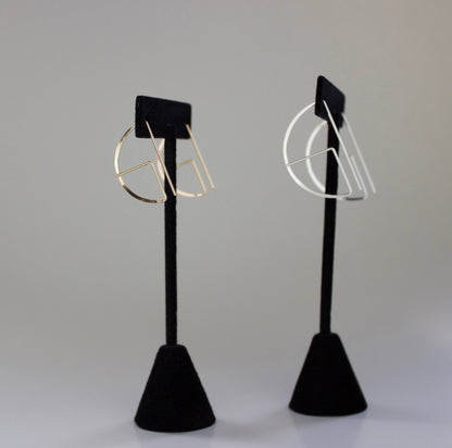 Sm. Round Profile Earrings: 14K Gold Fill