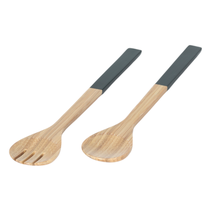 albert L. (punkt) Inc. - Large Bamboo Server Set: Navy Blue