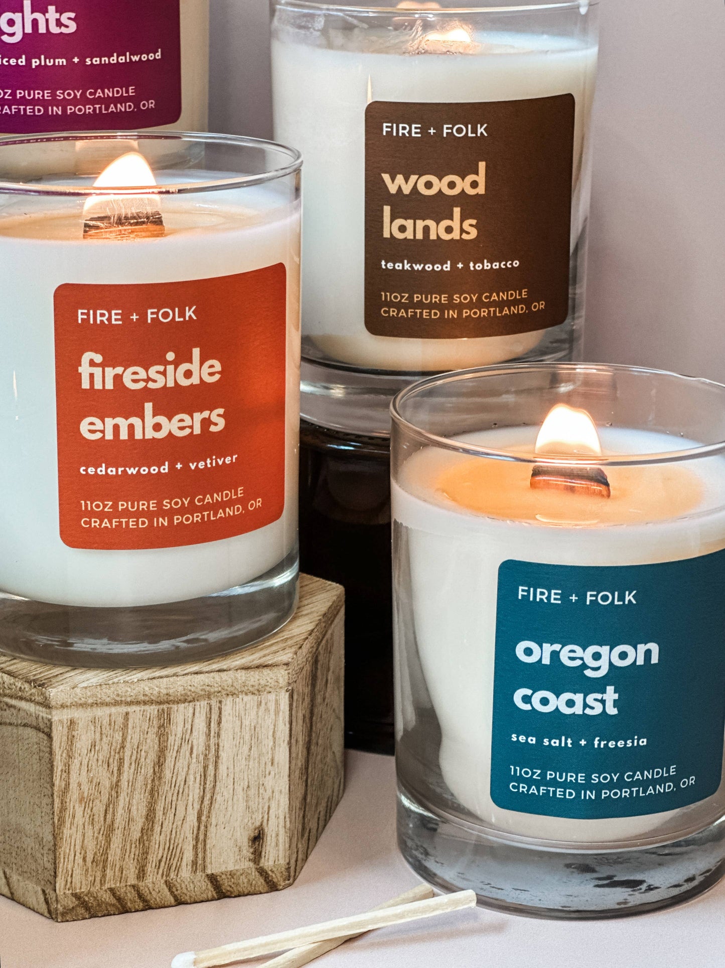 Golden Hour | 11oz Wood Wick Soy Candle