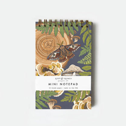 Root & Branch Paper Co. - Mushroom Grove Mini Spiral Notepad