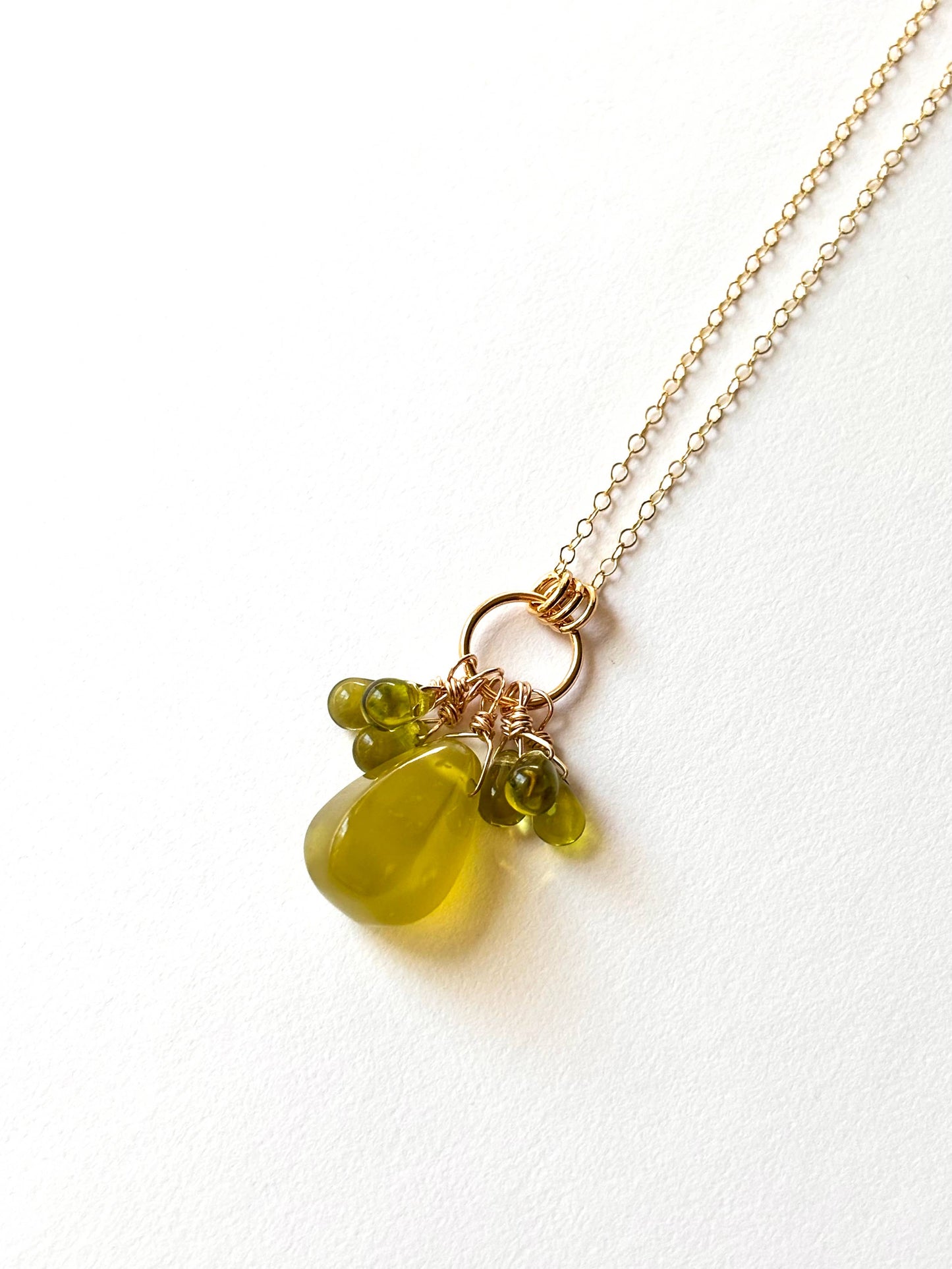Korean Jade Necklace | GF 17”