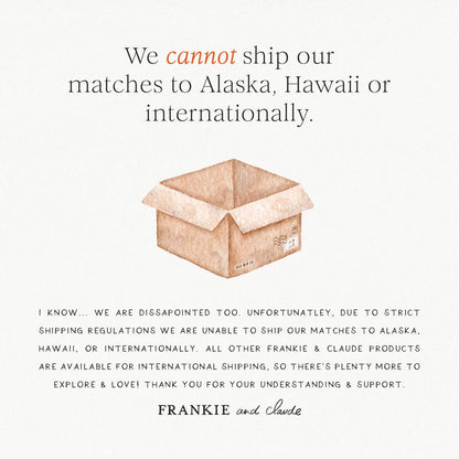 Red Matches in Glass Jar