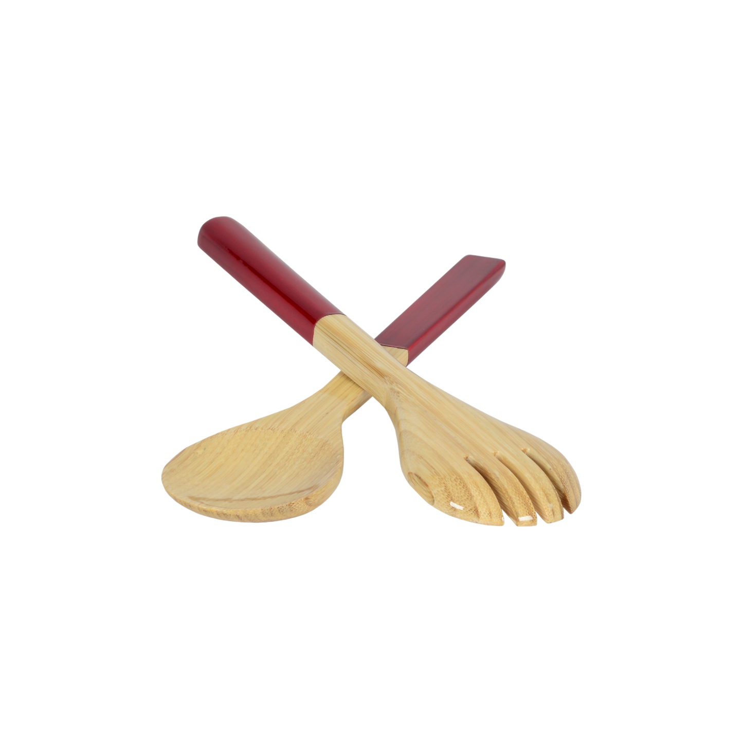Small Bamboo Server Set: Nature Grey