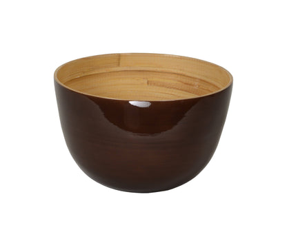 Bamboo Serving Bowl: Turquoise