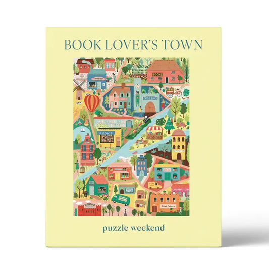 Book Lover's Town 1000 Piece Jigsaw Puzzle