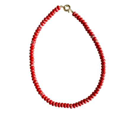 Market and King - Candy Necklaces: Red Jasper