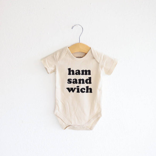 Ham Sandwich Organic Cotton Onesie