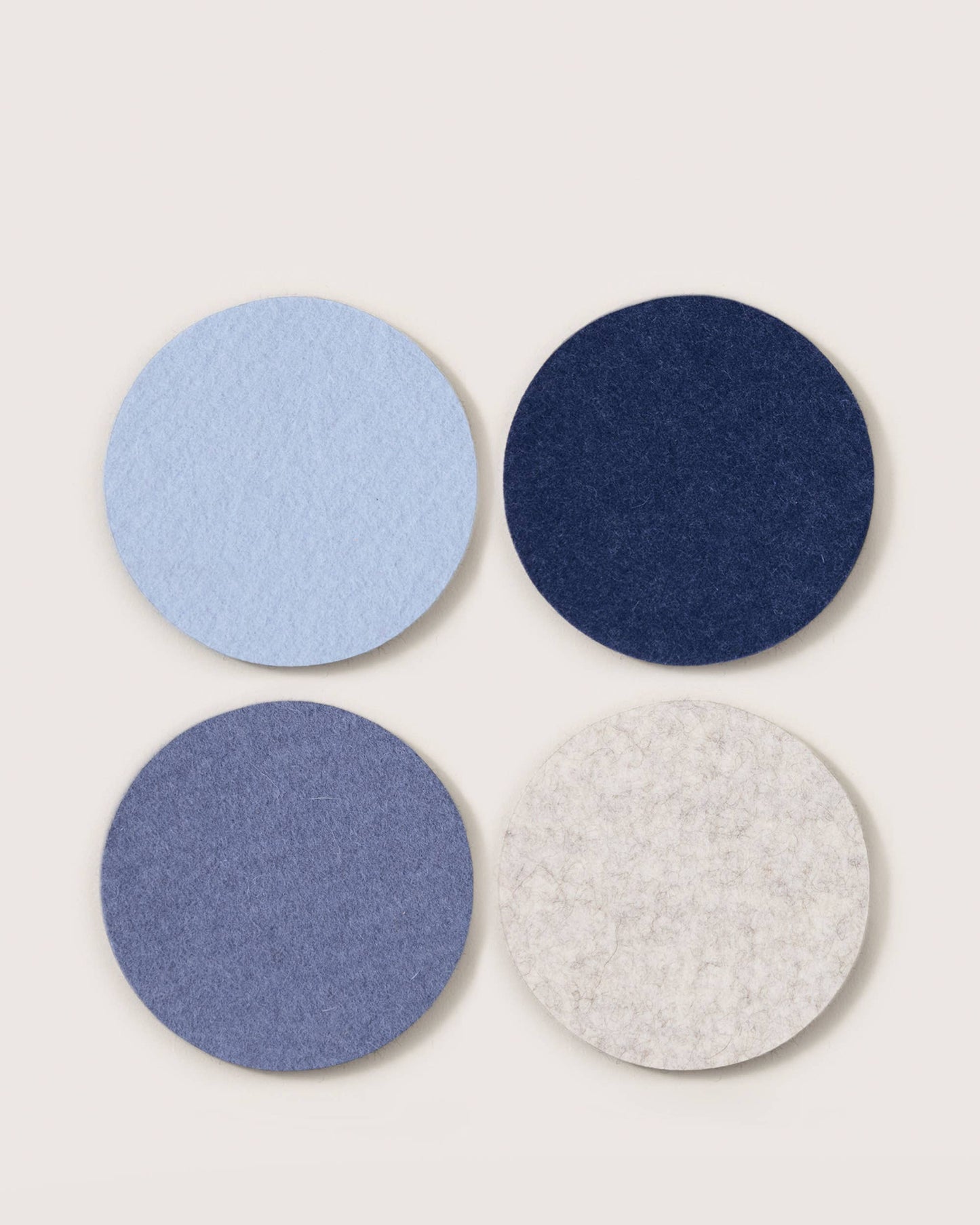 Set of Graf Lantz coasters in grey and blue shades - shop modern home decor