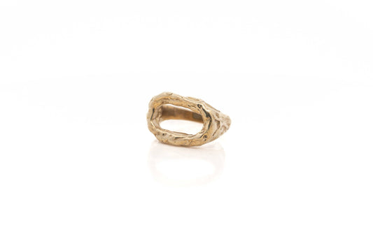 Cinder Gold Open Ring: 7