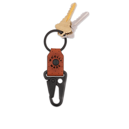 Woolly Made - Clip Keychain: Tan