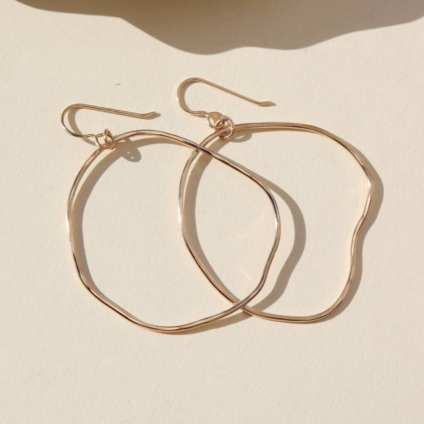 Form Hoops: 14k Gold Fill