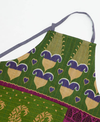 Kantha Bib Apron - No. 250627