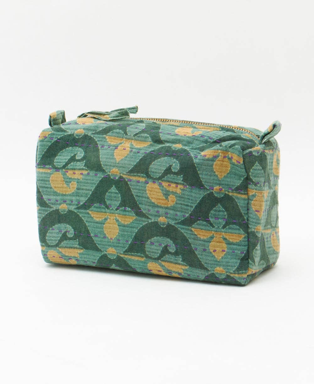 Anchal - Kantha Medium Toiletry Bag - No. 250504