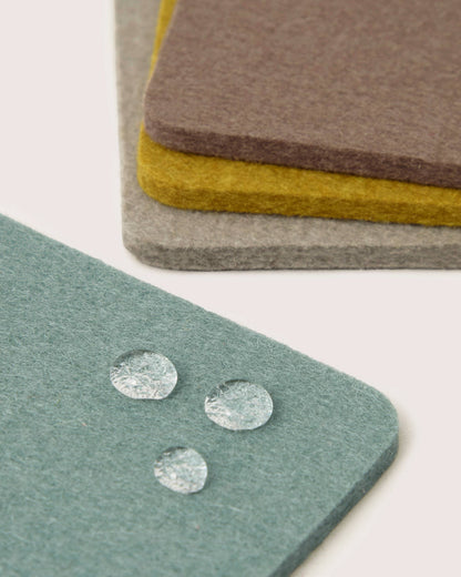 London Fog- Merino Wool Square Coasters