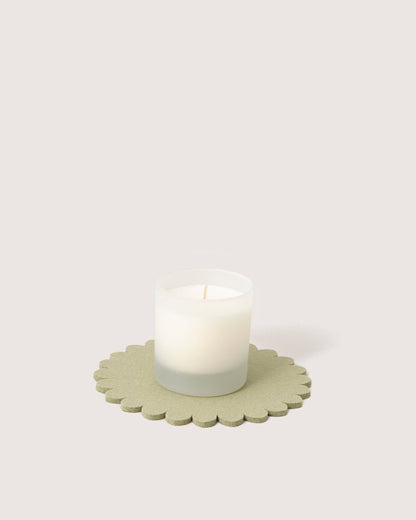 Crest Merino Wool 8" Trivet - Dew