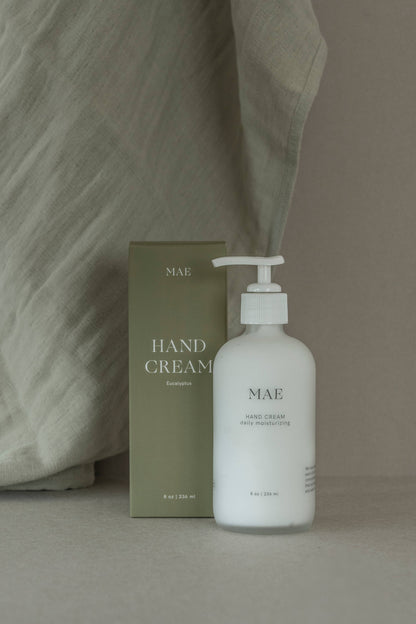 MAE - Eucalyptus Moisturizing Hand Cream - Vegan, Essential Oil