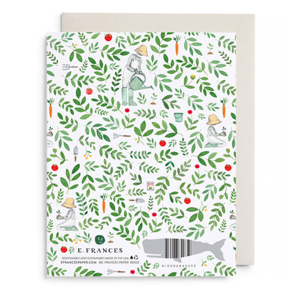 Gardener Birthday Greeting Card