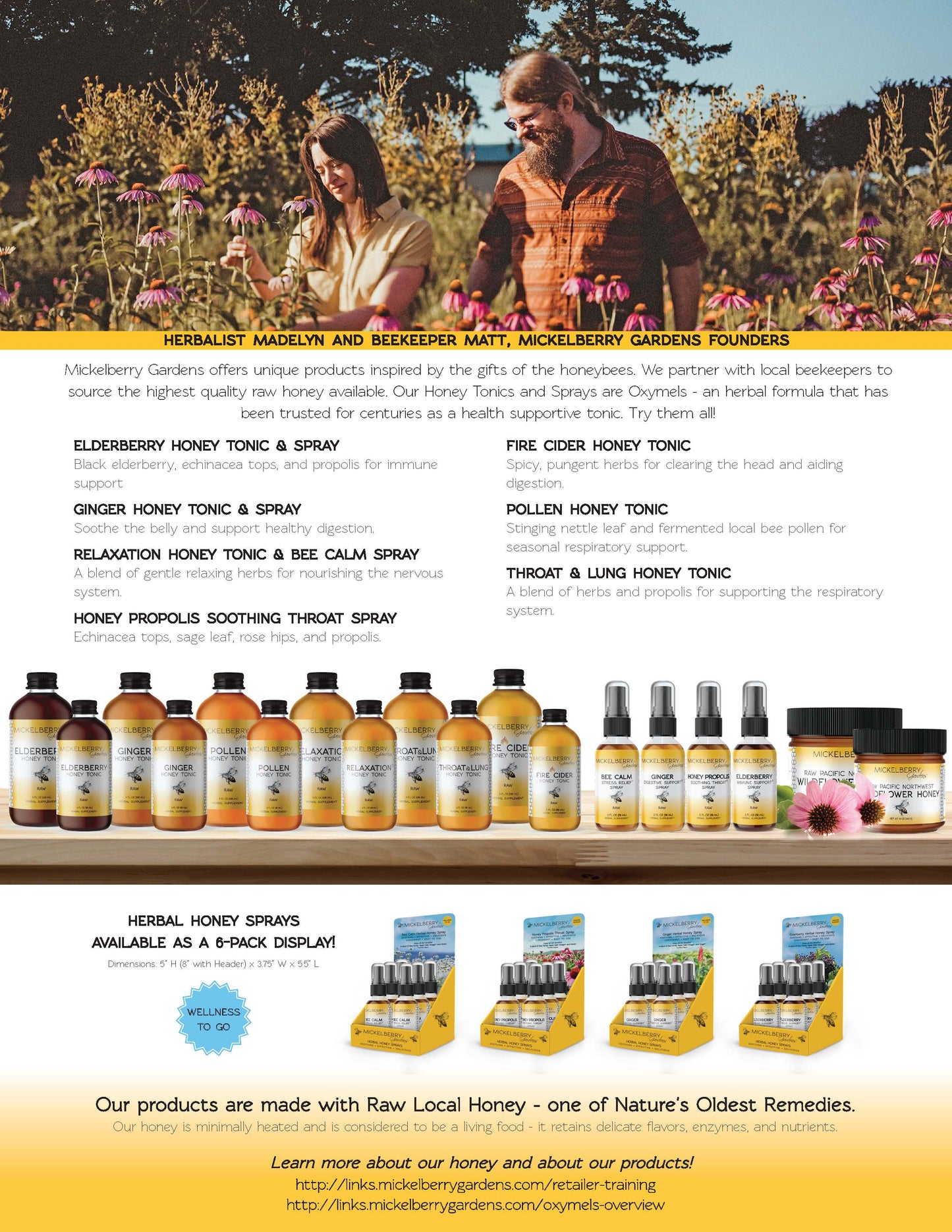 Mickelberry Gardens - Honey Propolis Throat Spray