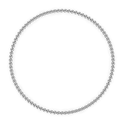 2MM Silver Ball Bracelet: Sterling / 7.5"