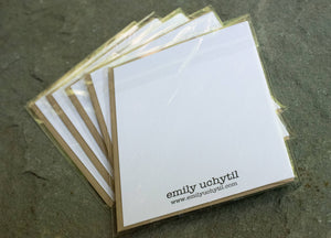 Emily Uchytil - Sloth -  Note Card