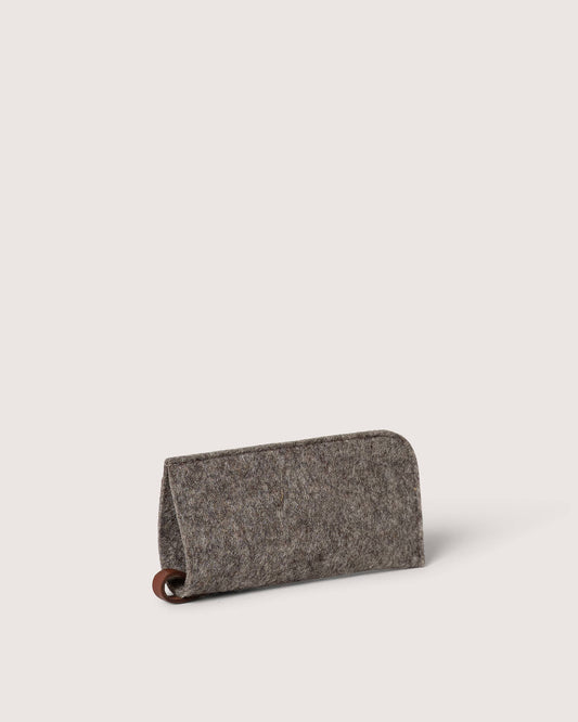 Merino Wool Sleeve - Ash Brown Sienna