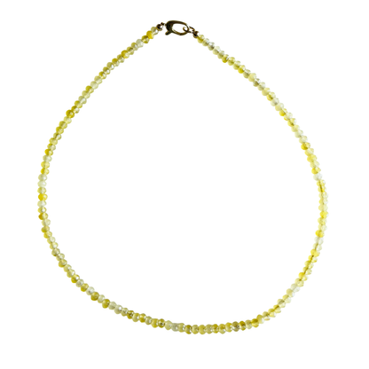 Market and King - Dainty Candy Gemstone Necklace: Turquoise