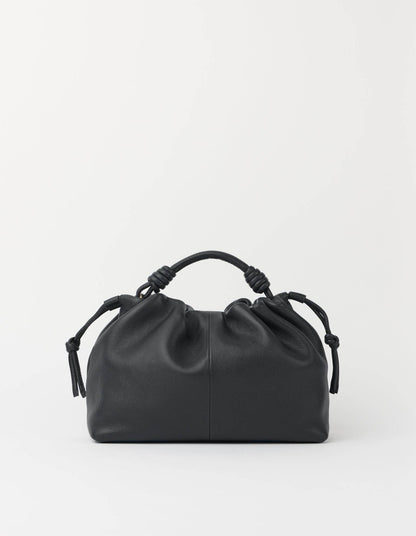 O My Bag - Kiki Midi - Black Soft Grain Leather: Black / Soft Grain Leather / Small
