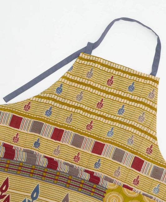 Kantha Bib Apron - No. 250618