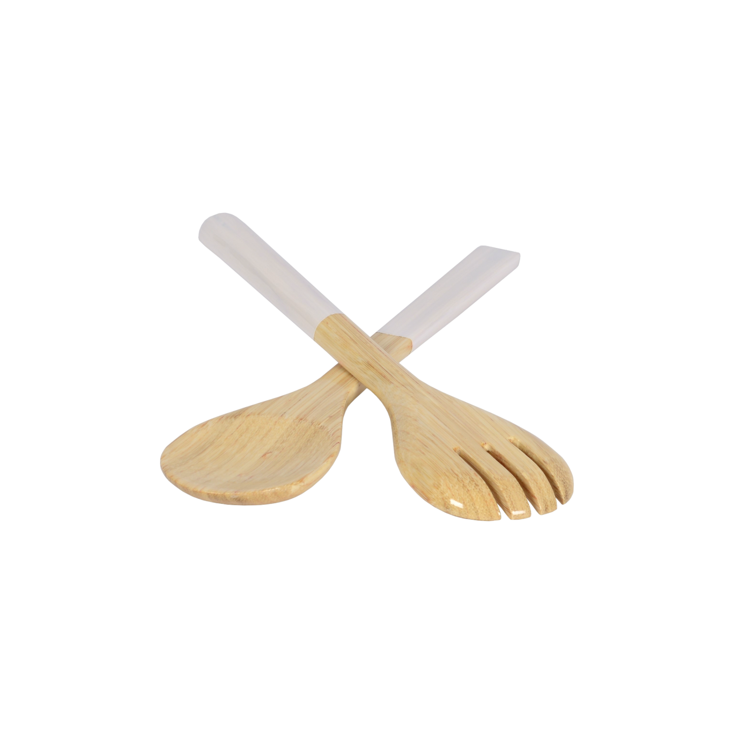 Small Bamboo Server Set: Nature Grey
