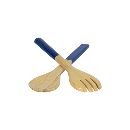 Small Bamboo Server Set: Orange